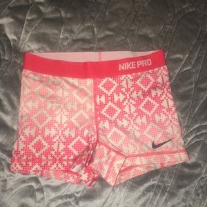 Nike Pro Spandex Shorts